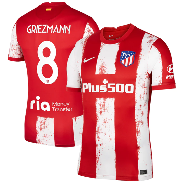 Maillot Atletico Madrid Griezmann 8 1ª 2021-22